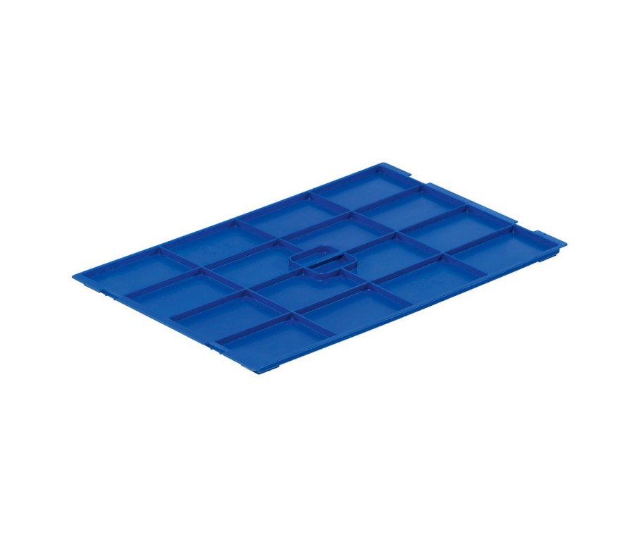 Víko D 65 modré RAL 5005, pro RL-KLT 600x400 mm